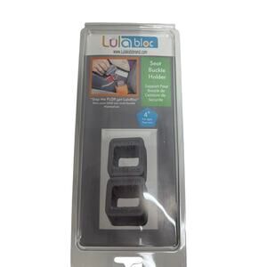 Lulabloc Standard Seat Belt Buckle Covers Holders/Assist Child Independence NIP!